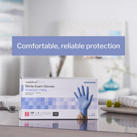 McKesson 14-6974C TACTILE TOUCH Powder Free Nitrile Exam Glove-200/Box