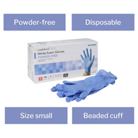 McKesson 14-6974C TACTILE TOUCH Powder Free Nitrile Exam Glove-200/Box
