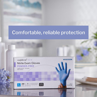 McKesson 14-6978C TACTILE TOUCH Powder Free Nitrile Exam Glove-200/Box