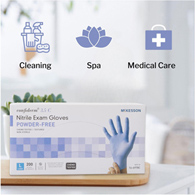 McKesson 14-6978C TACTILE TOUCH Powder Free Nitrile Exam Glove-200/Box