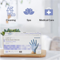 McKesson 14-6980C TACTILE TOUCH Powder Free Nitrile Exam Glove-180/Box