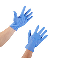 McKesson 14-6980C TACTILE TOUCH Powder Free Nitrile Exam Glove-1800/CS