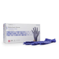 McKesson Confiderm 3.0 McKesson 14-6N32 Confiderm 3.0 Nitrile Exam Glove, Small, Blue, Medical Gloves (CS/10)