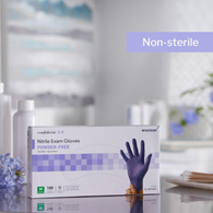 McKesson Confiderm 3.0 McKesson 14-6N34EC Confiderm 3.0 Nitrile Exam Glove, Medium, Blue (BX/100)