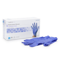 McKesson Confiderm 3.0 McKesson 14-6N36 Confiderm 3.0 Nitrile Exam Glove, Large, Blue, Medical Gloves (CS/10)