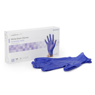 McKesson Confiderm 3.0 McKesson 14-6N38EC Confiderm 3.0 Nitrile Exam Glove, Extra Large, Blue (CS/1000)