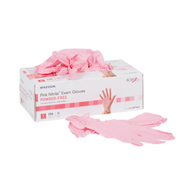 McKesson Pink Nitrile McKesson 14-6NPNK2 Pink Nitrile Nitrile Exam Glove, Small, Pink (BX/250)