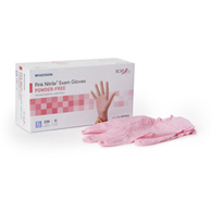 McKesson Pink Nitrile McKesson 14-6NPNK8 Pink Nitrile Nitrile Exam Glove, Extra Large, Pink (CS/2300)