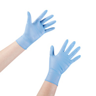 McKesson Confiderm STR McKesson 14-6NSTR2 Confiderm STR Nitrile Exam Glove, Small, Blue (BX/50)