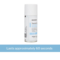 McKesson 140-MED Pentafluoropropane/Tetrafluoroethane Topical Anesthetic, 115-mL Spray Can, Pain Relief (BX/12)