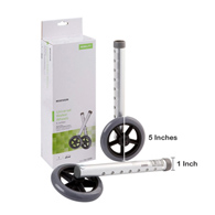 McKesson 146-10109 Universal Walker Wheels - 5 in (1 Pair)