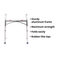 McKesson 146-10201-4-McKesson Junior Aluminum Folding Walker, 25-32 Inch Height, Walkers