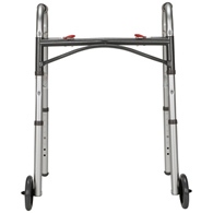 McKesson 146-10211-4-McKesson Aluminum Folding Walker, 25-32-1/4 Inch Height, Walkers (CS)