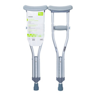 McKesson 146-10427-McKesson Underarm Crutches for Children 3'7" to 4' in Height, Crutches (CS)