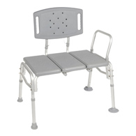 McKesson 146-12025KD-1 Knocked Down Bariatric Bath Transfer Bench, 18-1/4 to 23-1/4 in, Transfer Benches (EA/1)