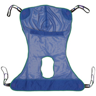 McKesson 146-13221L Mesh Full Body Commode Sling, Large (CS/12)
