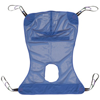 McKesson 146-13221XL Mesh Full Body Commode Sling, Extra Large (CS/12)