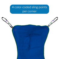 McKesson 146-13222M-McKesson Full Body Sling, Medium, Slings (CS) - McKesson Full Body Sling, Medium