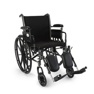 McKesson 146-K318ADDA-ELR drive Cruiser III Manual Wheelchair, 18 in Seat Width, Elevating Legrest