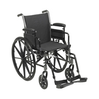 McKesson 146-K320ADDA-SF drive Cruiser III Wheelchair, 20 in Seat Width, Swing-Away Footrest