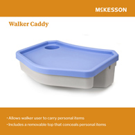 McKesson 146-RTL10131-McKesson Caddy for Walker, Walker Accessories (CS) - McKesson Caddy for Walker