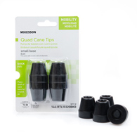 McKesson 146-RTL10320BKB-McKesson Quad Cane Tips, Cane Accessories (BX) - McKesson Quad Cane Tips