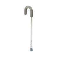 McKesson 146-RTL10342-McKesson Round Handle Cane, Aluminum, Height Adjustable, Foam Grip, Canes