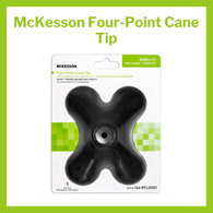 McKesson 146-RTL10351 Four-Point Cane Tip (CS/10)