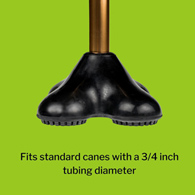 McKesson 146-RTL10351 Four-Point Cane Tip (CS/10)