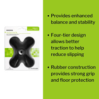 McKesson 146-RTL10351 Four-Point Cane Tip (CS/10)