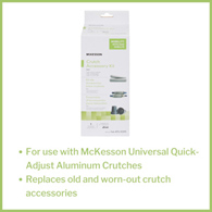 McKesson 146-RTL10395 Crutch Accessory Kit