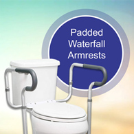 McKesson 146-RTL12000 Toilet Safety Rail (CS/4)