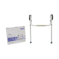 McKesson 146-RTL12000-McKesson Toilet Safety Rail, Gray Aluminum, Toilet Aids