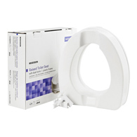 McKesson 146-RTL12064-McKesson Raised Toilet Seat, 4-Inch Height, Toilet Aids