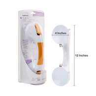McKesson 146-RTL13082-McKesson White/Yellow Plastic Suction-Cup Grab Bar, Safety & Grab Bars