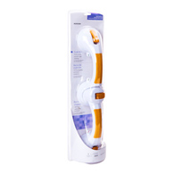 McKesson 146-RTL13084 Rotating Suction-Cup Grab Bar, White/Yellow Plastic, Safety & Grab Bars (EA/1)