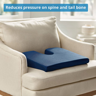 McKesson 146-RTL1491COM-McKesson Compressed Coccyx Cushion, Wheelchair Accessories