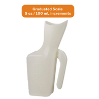 McKesson 146-RTLPC23201-F Female Urinal without Cover (CS/6)