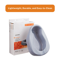 McKesson 146-RTLPC23212-McKesson Reusable Contoured Bedpan, 84 oz., Bedpans