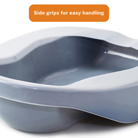 McKesson 146-RTLPC23212-McKesson Reusable Contoured Bedpan, 84 oz., Bedpans