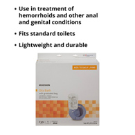 McKesson 146-RTLPC23234 Round Sitz Bath, 2000 mL (6/Case)