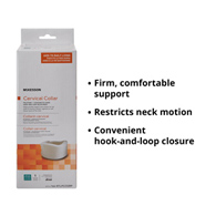 McKesson 146-RTLPC23289-McKesson Cervical Collar, Large, Neck, Clavicle & Shoulder Braces
