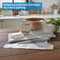 McKesson 146-RTLPC23402-McKesson Leg Cast Protector, 24-1/2 Inch, Ankle Braces & Foot Supports (CS)