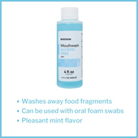 McKesson 150-MW4OZ-McKesson Mouthwash, 4 oz Bottle, Mouthwash (CS) - McKesson Mouthwash, 4 oz Bottle