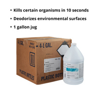 McKesson 153-152 Germicidal Surface Disinfectant Cleaner, 1 gal Jug, Cleaners & Deodorizers (CS/4)