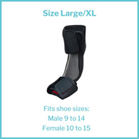 McKesson 155-14040L-XL Low Profile Dorsal Night Splint, Large/Extra Large, Ankle Braces & ft Supports (EA/1)
