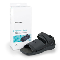 McKesson 155-79-81237 Square Toe Post-Op Shoe, Male 10-11/Female 11-12, Ankle Braces & ft Supports (EA/1)
