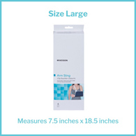 McKesson 155-79-84027-McKesson Arm Sling, Large, Arm Supports (BX) - McKesson Arm Sling, Large