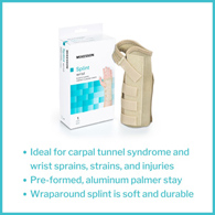 McKesson 155-79-87072-McKesson Right Wrist Splint, Extra Small, Wrist, Hand & Finger Supports