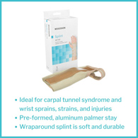 McKesson 155-79-87075-McKesson Right Wrist Splint, Medium, Wrist, Hand & Finger Supports